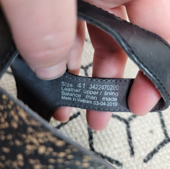 DANSKO SAVANNAH WEDGE SANDAL IN BLACK, SZ 41 - Picture 9 of 11